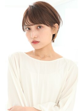 リアン(lien) 【lien.自由が丘】レイヤーショートボブ×イヤリングカラー