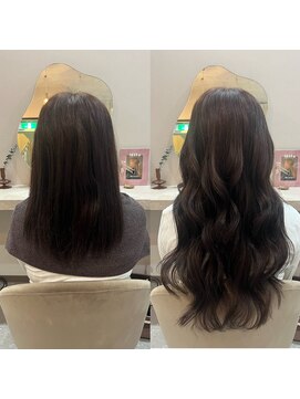 ミラ(Mila) 最高級人毛100%シールエクステ♪80本