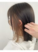 チラ見えが可愛い！ベージュイヤリングカラー☆