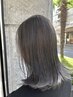 【☆白髪ぼかし☆】カット+白髪ぼかしハイライトカラー+トリートメント￥18000