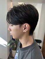 ウェイビーエフティフィフス 横浜西口(WAVEY ft.fifth)&nbsp;センターパートニュアンスパーマ韓国コンマヘアカルマパーマ横浜