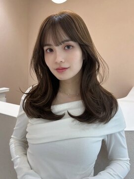 ジーナ 船橋(Zina) 髪質改善*秋色くすみベージュロング*美髪【Zina船橋】