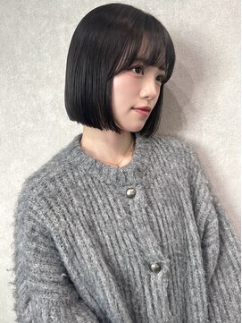 ゼスト クレス(ZEST Cres) 【立川CRES佐藤穂莉】暗髪×タッセル