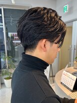 ネイロ 北千住(NeiRo)&nbsp;ツイストパーマツーブロックセンターパートスパイラルパーマ