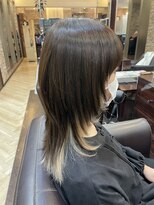 キャラ 池袋本店(CHARA) ナチュラルウルフとインナーホワイトベージュ【大村/ウルフ】