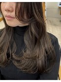 Olive Greige × Long Layer
