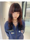 キツネカラー×姫カットウルフ