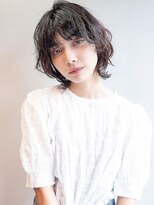 オーバーヘアー 大久保店(over hair)&nbsp;【over hair】 ナチュラルマッシュウルフ×パーマ