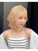 くびれボブ/ハイトーンボブ/ボブ