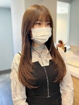 リンクエン(Link enn) 【トレンド韓国レイヤー】髪質改善/艶カラー/韓国ヘア
