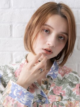 ヘアスタジオ ガロウ(hair stuido garou) ミディアムヘア/デザインカラー/フェイスフレーミング/盛岡126