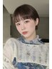 顔周りナチュラルストレート＋似合わせカット【￥19800→￥17600】