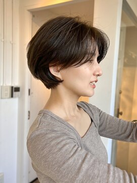 サン 白金台(SUN) たっぷりレイヤーのフレンチショートボブ白金台目黒