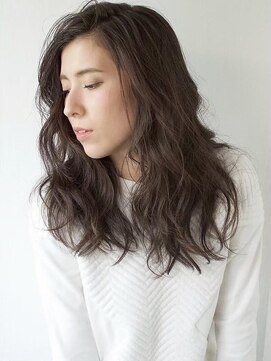 コンティロミー(CONTI ROMMY.) 小顔デジタルパーマ髪質改善ココアブラウン本厚木20代～50代