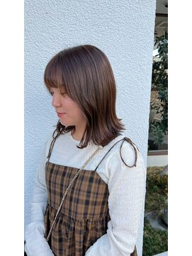 レターバイノベル(letter by novel) 大人ショートボブ丸みショートマッシュショートカット前髪あり