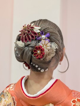 ブランシェ JR勝川駅南口店(BRANCHE) 成人式ヘア☆カチモリリボンヘア