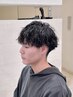 【学割U24】メンズカット＋ツイストスパイラルパーマ ￥13750→￥12100