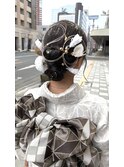 カチモリ　リボンアレンジ