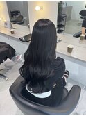 ブルーブラック×韓国巻き
