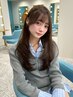 【韓国レイヤーが決まる♪】カット＋縮毛矯正　￥24,000→ ￥21,500