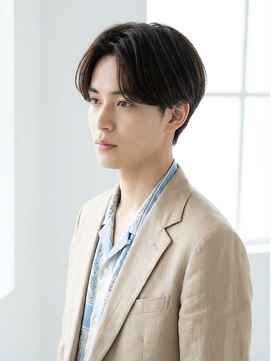 ミーロ 仙台東口(miiro) センターパートマッシュ10代20代30代