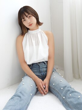 La fith hair SHISEI 名古屋2号店【ラフィス ヘアー シセイ】【4月9日OPEN（予定）】 【La fith】外ハネボブ×シアーグレージュ