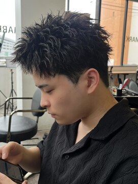 エルマーク 松山(L-MARK) スパイキーショート/アップバング/フェード/mem's/眉毛