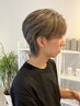 【平日・当日限定】メンズカット+カラー+ローライト+tr ¥20,350→¥18,000