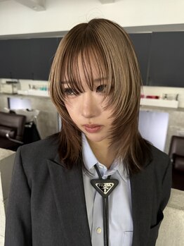 遊人 レン(REN)の写真/【大阪梅田・茶屋町】ありきたりはイヤ！Renの似合わせカットならワガママ女子も大満足の仕上がりに*