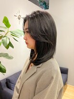 ジアン バイ ミルボン NU茶屋町+(GIEN by milbon)&nbsp;ボブ/切りっぱなしボブ/レイヤーボブ/大人ボブ/タッセルボブ