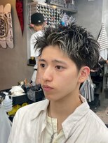 ダムディー トウキョウ 新宿店(DAMDEE TOKYO)&nbsp;常夏のメッシュアップバング