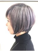 バイオレットグレー・ショートスタイル