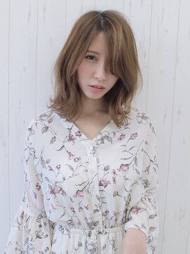 パコ(Paco) 好感度◎愛されヘア!柔らかお洒落ミディ♪シースルーカラー☆