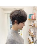 Coast.ベリーショート×グレージュ×ショートヘア