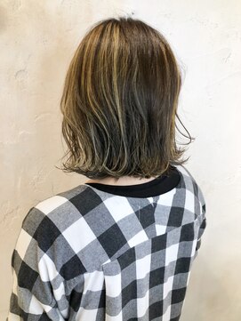 レイール 吉祥寺(Reir) 【Reir 吉祥寺】*外ハネボブ+３Ｄカラー+カーキグレージュ*