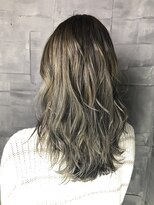 ヘアサロンエム 川越(HAIR SALON M)&nbsp;デザインカラー/厚めバング/ローライト/スリークボブ