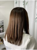 【河野有希】透明感ショコラアッシュベージュ