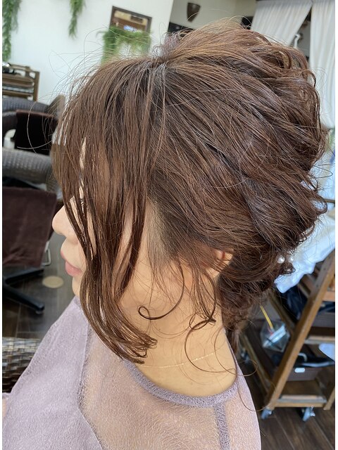 ★後れ毛たっぷりヘアセット★