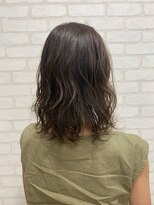 サロン ド シェモア(salon de CHEZ MOI)&nbsp;ボブ×オリーブカラー