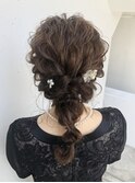 20代・30代・40代似合う小顔ヘアアレンジ♪二次会ブライダル花嫁