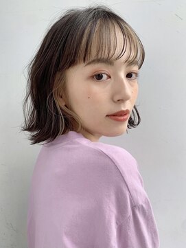 ガーデントウキョウ(GARDEN Tokyo) 【GARDEN武田美奈】イヤリングカラー×外ハネボブ