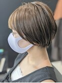 マッシュヘア×オータムカット×ウェットヘア