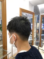 ヘッズ 本八幡店(HEADS)&nbsp;かき上げヘア　ニュアンスマッシュ　サイドパート　韓国マッシュ