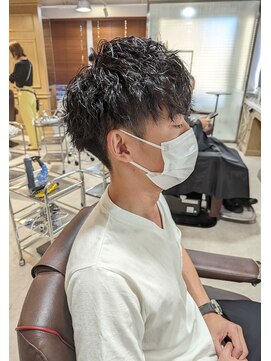 ヴァンメンズ(VAN MEN'S) ツイストピンパーマ(VAN MEN 山口真吾)