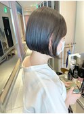 【坂本拓麻】大人かわいい耳かけショートボブ/地毛風カラー