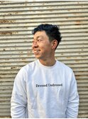 スパイキーショートケアブリーチダブルカラーブルーカラー問屋町