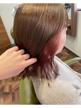 ヘアーズ マーブル(hairs MARBLE) 春インナーカラー