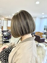 松本平太郎美容室 立川店 【立川 ボブ カーキベージュ 30代40代50代60代◎ 】