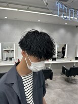 ルースト 西院店(ROOST)&nbsp;メンズ　マッシュ　ツーブロック　波巻きパーマ