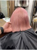 #バレイヤージュ#グレージュカラー#ボブウルフ#ココアベージュ